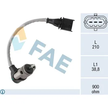 Kliková hřídel Generátor impulsů, klikový hřídel FAE 79383