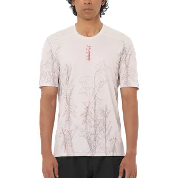 Pánské tričko Triko S/LAB ULTRA TEE AOP M lc2834500 Velikost S