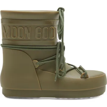Pánská obuv Dámské holínky MOON BOOT-RAIN BOOTS LOW, 007 khaki Zelená 37/38