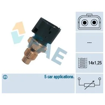 Čidlo automobilu Snímač, teplota chladiva FAE 32390
