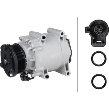 Kompresor klimatizace Kompresor, klimatizace, , HELLA, 8FK 366 201-531