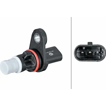 Auto elektroinstalace Generátor impulsů, klikový hřídel, , HELLA, 6PU 358 381-081