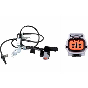 ABS Snímač, počet otáček kol, , HELLA, 6PU 358 252-181