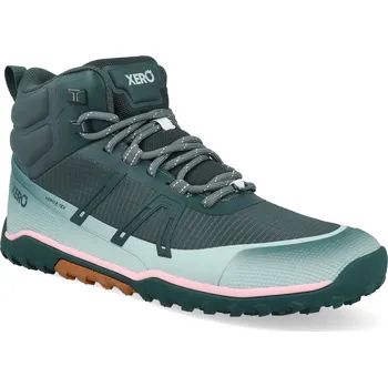 Dámské tenisky Barefoot dámské pohorky Xero shoes - Scrambler Trail Mid WP Sea Moss/Surf Spray zelené Velikost: 40.5