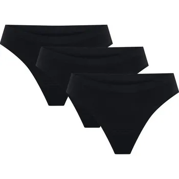 3PACK menstruační tanga Modibodi Soft Stretch Seamless Thong Light (3MTMSSSTL) 40/42 Možnost vrácení zboží ZDARMA do 120 dnů!