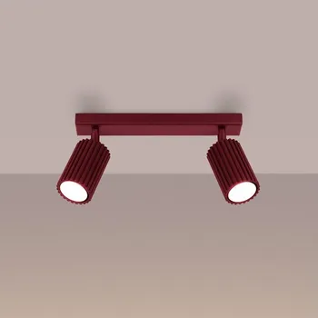 Bodové svítidlo Brilagi - Bodové svítidlo CRESTO 2xGU10/10W/230V burgundy