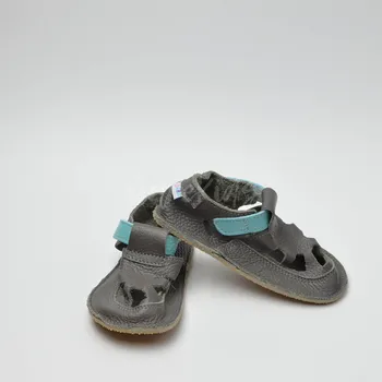 Dětská treková obuv BABY BARE SHOES IO BLUE BEETLE - TS Velikost: 19