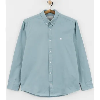 Pánská košile Carhartt WIP Madison (tourmaline/white) XL, modrá