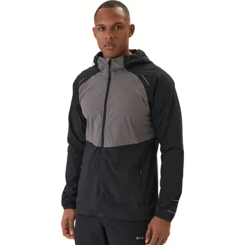 Pánská větrovka Columbia Tech II Wind Full Zip M 2160521012 - black/columbia grey XXL
