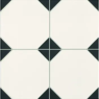 Realonda Octagon 33 x 33 cm OCTAGONBK 1 m2 matně černá