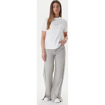 Pánské oblečení Calvin Klein Jeans T-Shirt LV047F831G Bílá Regular Fit XL