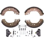 Sada brzdových čelistí, , 1014317, 1570221, 4501146, 7125123, 7701205290, 9161446, 94VB2200BB, 94VX2200BB, ME94VX2200BB, HELLA, 8DB 355 003-201