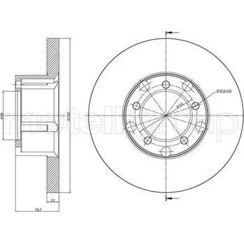 Brzdový kotouč Brzdový kotouč, , 1004200473, 6014200172, 6014200372, 6014210312, 6014210512, A1004200473, A6014200172, A6014200372, A6014210312, A6014210512, METELLI, 23-1617