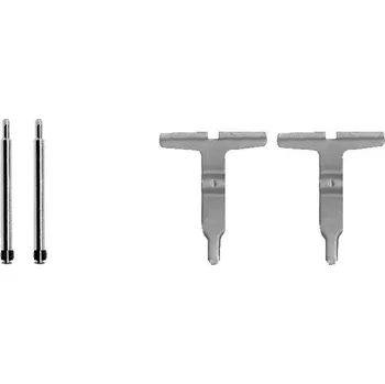 Přislušenství brzdového systému Sada příslušenství, obložení kotoučové brzdy, , 0004201582, 0004216591, 0019914360, A0004201582, A0004216591, A0019914360, HELLA, 8DZ 355 202-651