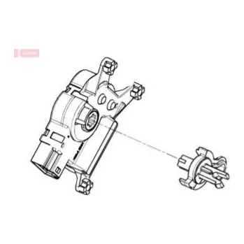 Auto-moto Ovládací prvek, klimatizace, , DENSO, DAT23012