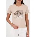 MONARI CAPE TOWN dámské triko béžové s potiskem