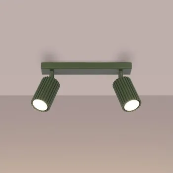 Bodové svítidlo Brilagi - Bodové svítidlo CRESTO 2xGU10/10W/230V zelená