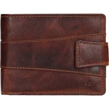 Peněženka Lagen V-98/M (RFID) BROWN pánská kožená peněženka