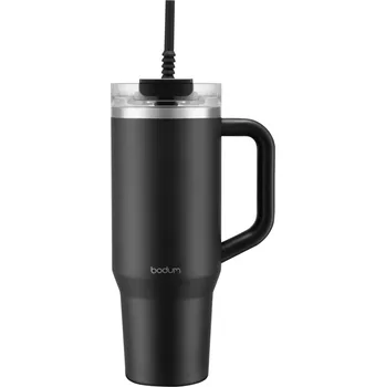 Termohrnek BODUM Termo hrnek z nerezové oceli TRAVELMUG (černá)