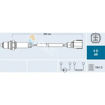 Lambda sonda Lambda sonda FAE 75655