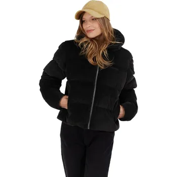 Dívčí bunda Dámská bunda FUNDANGO-Lina Padded Jacket-890- black Černá XL