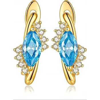 Náušnice Dámské stříbrné náušnice GLENDA Ag 925