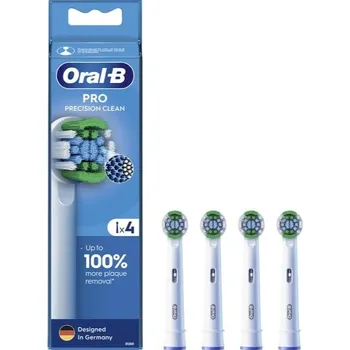 Náhradní hlavice k elektrickému kartáčku Oral-B Precision Clean Pro náhradní hlavice 4 ks