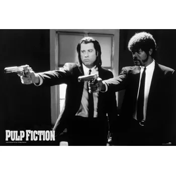 Plakát Plakát Pulp Fiction - Vincent a Jules (Plakát Pulp Fiction: Historky z podsvětí)