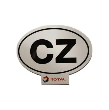 Samolepicí dekorace na vozidlo OSTATNÍ samolepka CZ total malá venkovní 30032