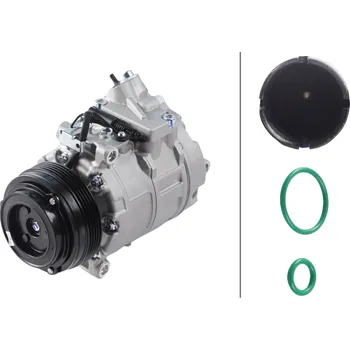 Kompresor klimatizace Kompresor, klimatizace, , HELLA, 8FK 366 200-231