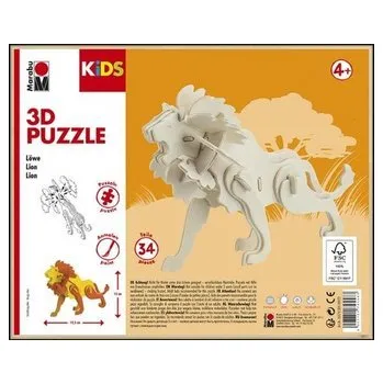 Puzzle Marabu KiDS 3D Puzzle - Lion