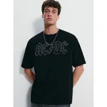 Tričko s potiskem - L - House - černá - 868IY-99X