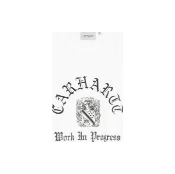 Pánské tričko TRIKO CARHARTT WIP Coat Of Arms S/S - bílá - S + při osobním odběru 1 226 Kč