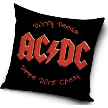 Povlak na polštářek Povlak na polštářek AC/DC Dirty Deeds