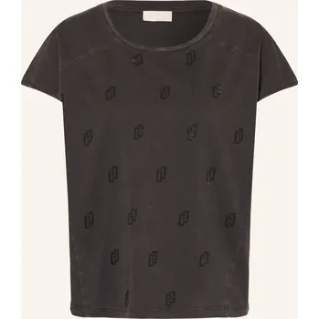 Dámské tričko Liu Jo Dámské Tričko S Ozdobnými Kamínky, černá, 38