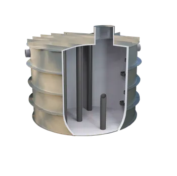 jímka BAZENY KRALIK s.r.o. Samonosná jímka (žumpa) 12m3 kruhová DPH: 21% (pro firmu)