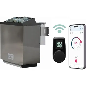 Saunová kamna KARIBU 9 kW (1115) s řídicí WIFI jednotkou a ovládáním přes aplikaci Varianta: saunová kamna KARIBU 9 kW (1115) s řídicí WIFI jednotkou a ovládáním přes aplikaci LG4765