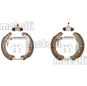 Brzdový systém Sada brzdových čelistí, , METELLI, 51-0141