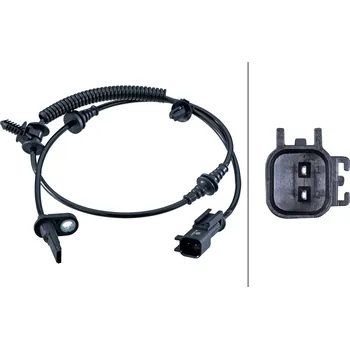 ABS Snímač, počet otáček kol, , HELLA, 6PU 358 251-511