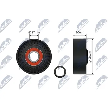 Napínací kladka, klínový řemen, RNK-HY-518