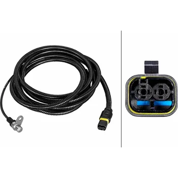 ABS Snímač, počet otáček kol, , HELLA, 6PU 230 052-231