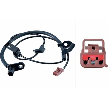 ABS Snímač, počet otáček kol, , HELLA, 6PU 358 251-631