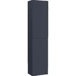 Roca Koupelnová skříňka vysoká Optica 35x150x25 cm modrá mat A857702551