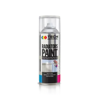 Barva ve spreji Barva na radiátory bílá RAL9010/400 ml