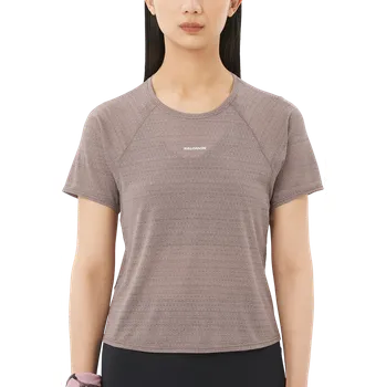 Triko Salomon SHAKEout AIR CROPPED SS TEE W lc2774300 Velikost L
