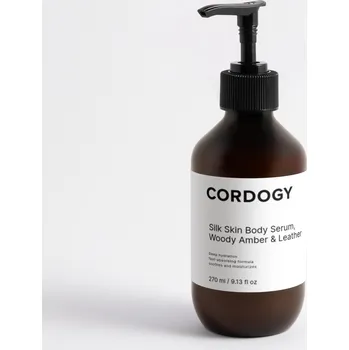 Pleťové sérum Tělové sérum s ambrou, tóny dřeva a kůže