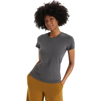 Dámské tričko termo triko s krátkým rukávem dámské ICEBREAKER W Central Classic SS Tee MONSOON - XL