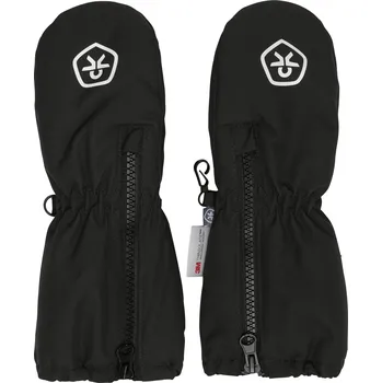 Chránič rukou Dětské lyžařské rukavice COLOR KIDS-Mittens Long W. Zipper -741926.1191-Black Černá 74/80