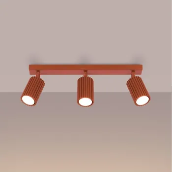 Bodové svítidlo Brilagi - Bodové svítidlo CRESTO 3xGU10/10W/230V červená