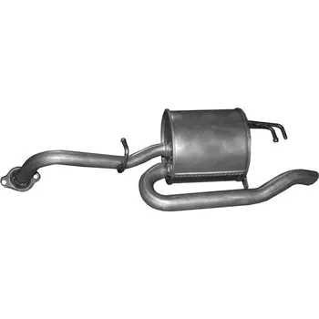 Zadní díl výfuku Zadní tlumič výfuku, , POLMO, 26.39